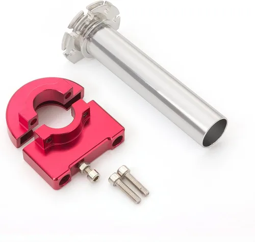 Vista 3 de Krace - Agarraderas de mano para motocicleta de 7/8 pulgadas con tubo de acelerador de giro rápido CNC anodizado para Yamaha R1 R6 R6S R3, YFM700
