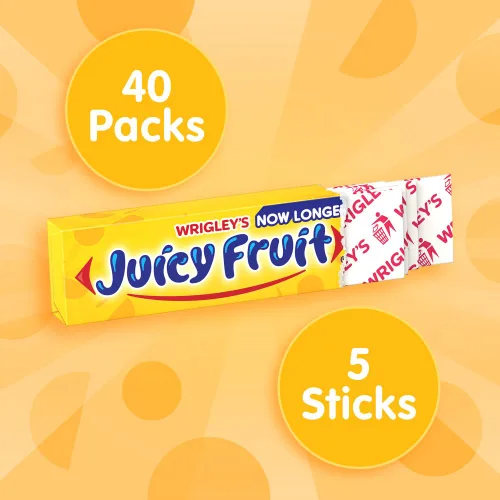 Vista 5 de Wrigley Juicy Fruit goma de mascar