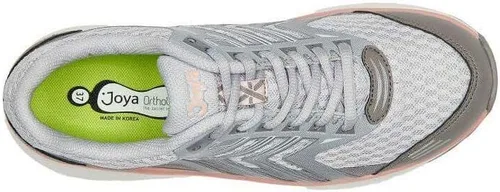 Vista 5 de JOYA Electra - Tenis de tela gris claro para mujer