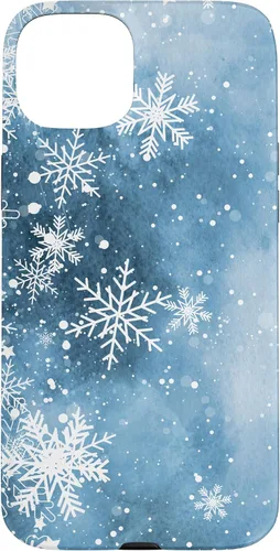 Vista 9 de Funda para iPhone 17 con diseño de copos de nieve con diseño de cristales helados