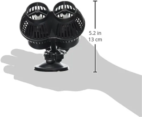 Vista 2 de SunSun JVP-201 1585 GPH Wavemaker Powerhead Bomba de circulación de acuario dual