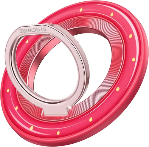 Vista 11 de SYNCWIRE Soporte magnético para anillo de teléfono MagSafe - Soporte de agarre para teléfono con rotación de 360° para el dedo compatible con iPhone