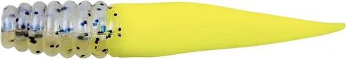 Vista 65 de Bobby Garland Slab Slay'R Señuelo de Pesca de Plástico Suave para Crappie, Equipo de Pesca y Accesorios, 2", Doble Arco Iris Plateado Arco iris
