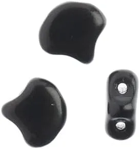 Vista 2 de John Bead Cuentas de hoja de ginko checo checo de 1.76 oz de 0.295 in para hacer pulseras y collares de joyería de bricolaje