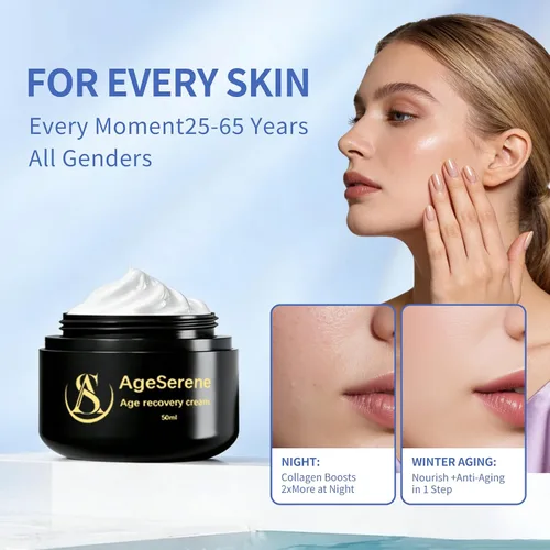 Vista 7 de Crema de noche antienvejecimiento para cara, con péptidos y Pro-xilano, crema antiarrugas para mujeres y hombres, hidratante facial de colágeno