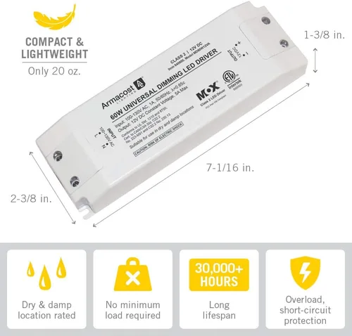 Vista 3 de Armacost Lighting Paquete de iluminación LED con controlador regulable y cinta LED (32.8 pies)