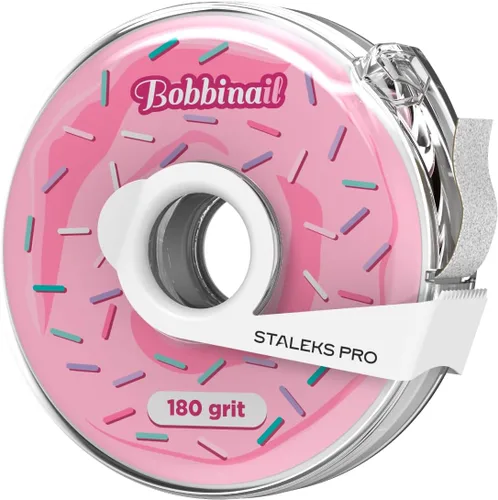 Vista 44 de STALEKS PRO Expert 40 PapmAm Mix - Lima de uñas desechable sobre base de madera (grano 180/240, 3 piezas) - Lima de uñas de doble cara lista