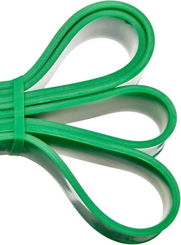Vista 5 de Amazon Basics - Banda de resistencia para dominada, 1-3/4 pulgadas (50 a 125 libras), verde