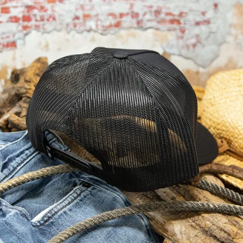 Vista 4 de HOOEY Gorra ajustable de malla de camionero Snapback