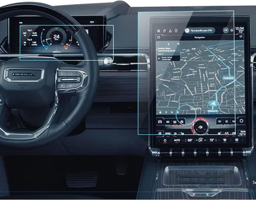 Vista 66 de Protector de pantalla de coche para Ford Edge 2024 2025 2023 2022 2021 (SE/SEL/ST-Line/Titanio/ST) Accesorios Protector de pantalla de vidrio