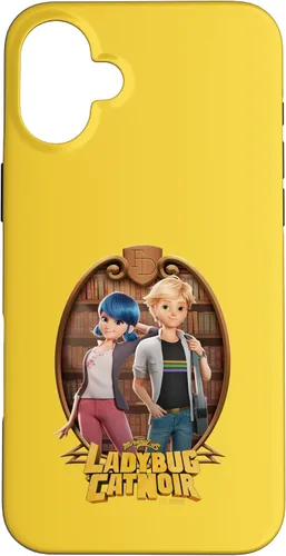 Vista 22 de Funda para iPhone 13 Miraculous Ladybug and Cat Noir The Movie Marinette Adrien
