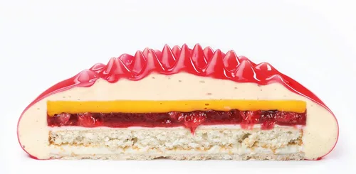 Vista 7 de DINARA KASKO Molde para hornear pastelería de silicona original para pastel de mousse vegano Ferro por el chef pastelero de fama mundial