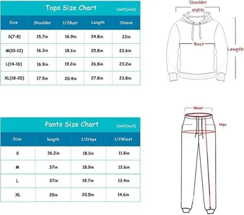 Vista 4 de HREQCVA Sudaderas con capucha de anime para niños