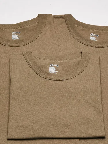 Vista 2 de Soffe Paquete de 3 camisetas militares de poliéster y algodón de Estados Unidos para hombre