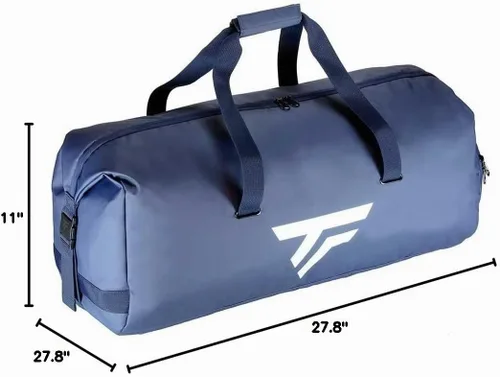 Vista 6 de Tecnifibre Tour Endurance Serie de bolsas de tenis/squash (RS, BLANCO, MARINO) - La mejor bolsa impermeable y resistente a los rayos UV Azul marino