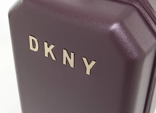 Vista 5 de DKNY 28" vertical con 8 ruedas giratorias, Borgoña, 28" vertical con 8 ruedas giratorias