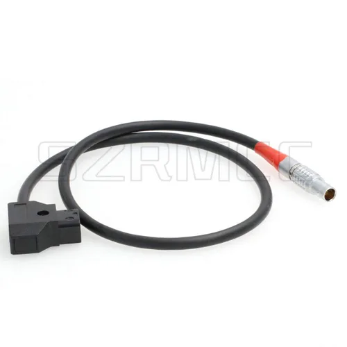 Vista 2 de SZRMCC D-tap a 0B 5 pin Cable de alimentación para grabación ambiental Lockkit Dispositivo ALC204 Clockit Código de tiempo (D-tap a 5 pines)