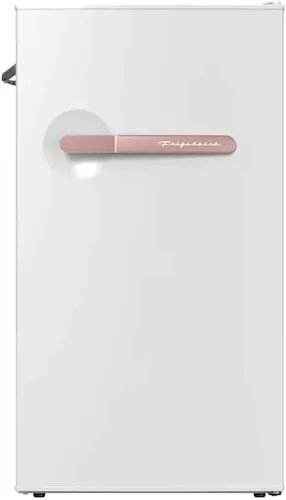 Vista 13 de Frigidaire Refrigerador - Mini refrigerador retro con ahorro de energía, control de termostato ajustable, ideal para dormitorio, oficina, RV Azul