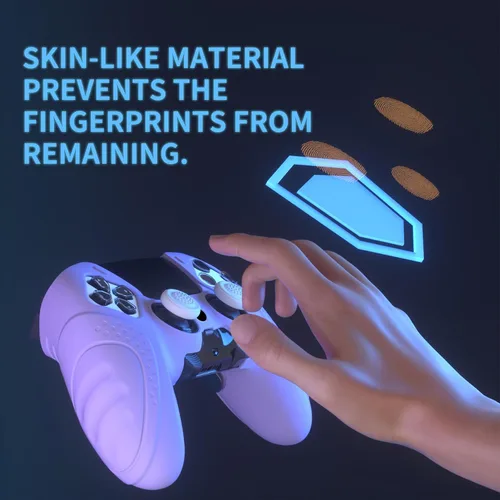 Vista 84 de PlayVital Guardian Edition Anti-Slip Ergonomic Silicone Cover Case for ps5 Edge Controller, Soft Rubber Protector Skin for ps5 Edge Wireless