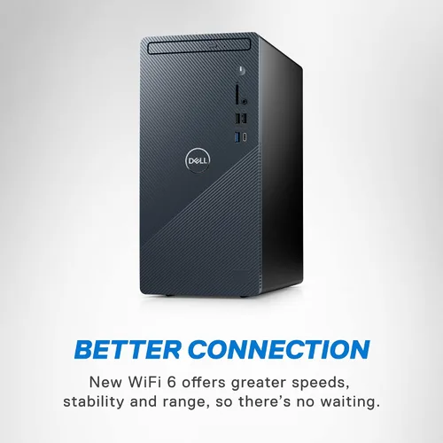 Vista 4 de Dell Inspiron 3020 Desktop - Intel Core i7-13700, SSD de 1 TB + disco duro de 1 TB, RAM DDR4 de 16 GB, DVD RW, gráficos Intel UHD 770, Windows 11