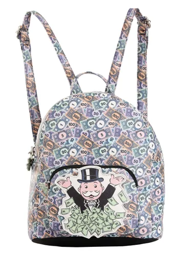 Vista 3 de Mochila Mini Monopoly AOP Money Multicolor
