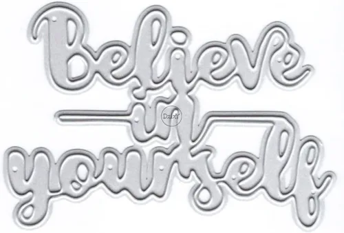 Vista 3 de DzIxY Nice Blessing Word - Troqueles de corte de metal para hacer tarjetas, troquelados, troquelados, plantillas de máquina de álbumes de recortes