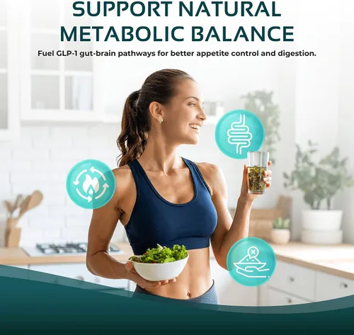 Vista 7 de CogniTune Probiótico con 5 mil millones de AFU Akkermansia Muciniphila - Apoya la salud intestinal con 30 mil millones de UFC y fibra prebiótica