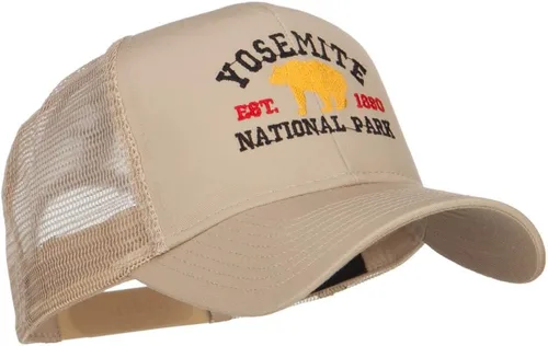 Vista 5 de Yosemite National Park Gorra de malla bordada