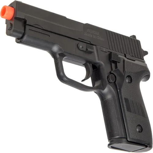 Vista 7 de 9903 M4 Airsoft Rifle y P228 Combo Kit (Color: Negro)