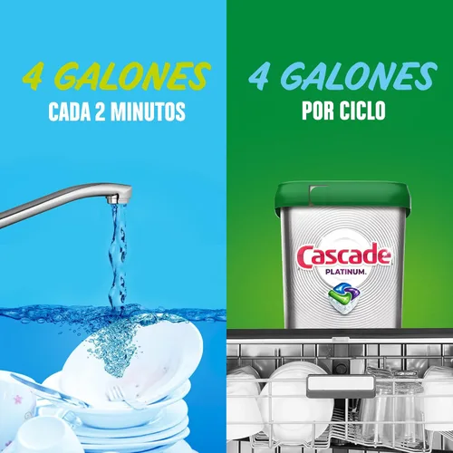 Vista 4 de Cascade, Platinum Fresh, 11.7 onzas (paquete de 21)