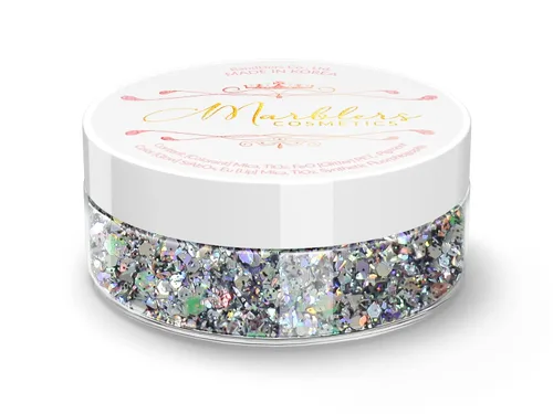 Vista 14 de MARBLERS Polvo de mica natural grueso [perla azul acero] 0.11 onzas (0.11 oz) altamente pigmentado no tóxico, vegano, libre de crueldad animal