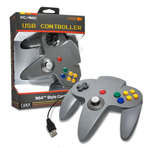 Vista 2 de CirKa USB Controller for PC Mac (Gray)