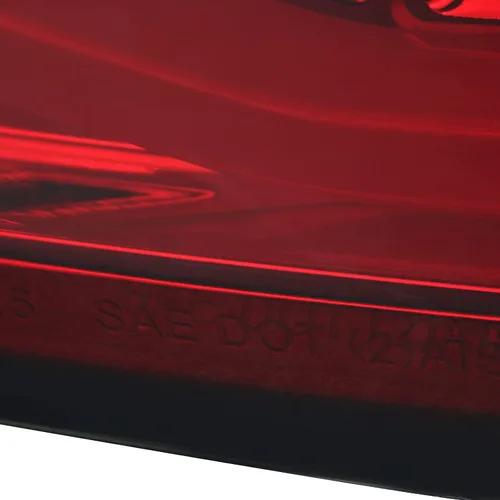 Vista 9 de SPEC-D TUNING Luces traseras LED de humo rojo compatibles con BMW E90 2005-2008 Serie 3 sedán de 4 puertas, conjunto de par izquierdo + derecho