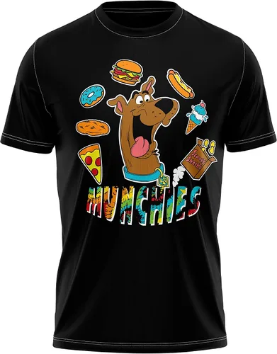 Vista 3 de Scooby-Doo womens 3-pc Lounge Box Set With T-shirt, Pants and Socks in Psychedelic Tiedye & Scooby Snacks Sizes S-m-l-xl