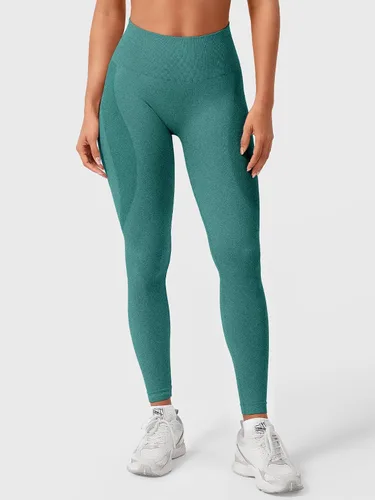Vista 120 de HIGORUN - Leggings sin costuras para mujer, moldeadores, con diseño gráfico de sonrisas, de cintura alta, para el gimnasio, yoga o hacer ejercicio