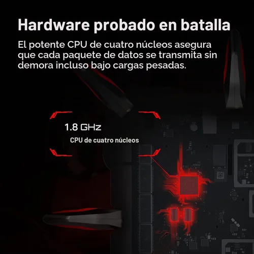 Vista 5 de TP-Link Archer AX11000 - Enrutador Wi-Fi 6 de tres bandas