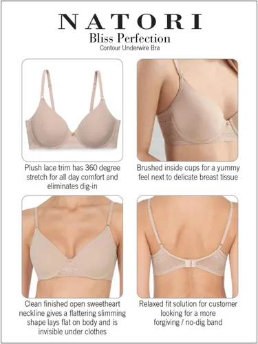Vista 5 de Natori Sujetador con aros Bliss Perfection Contour para mujer