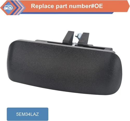 Vista 2 de Mango de cierre de caja de guantera compatible con Dodge Vehicle 1997-2000 Dakota 1998-2000 Durango, reemplazo # 5EM34LAZ