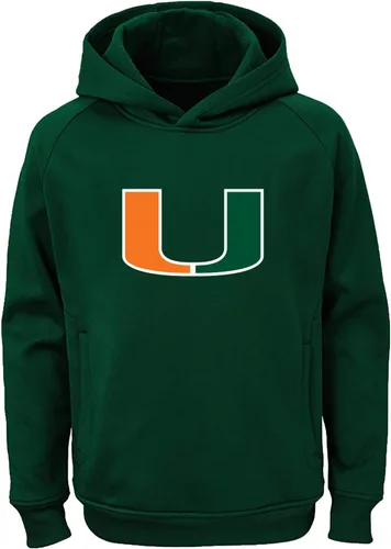 Vista 33 de NCAA Youth 8-20 Team Color Performance Primary Logo Sudadera con capucha Aburn Tigers Armada