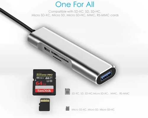 Vista 5 de Adaptador USB C a HDMI para Samsung DeX, experiencia de escritorio para Galaxy S23S22S21Note2010TabS8S7, DeX Station con HDMI 4K, USB3.0, PD 60W