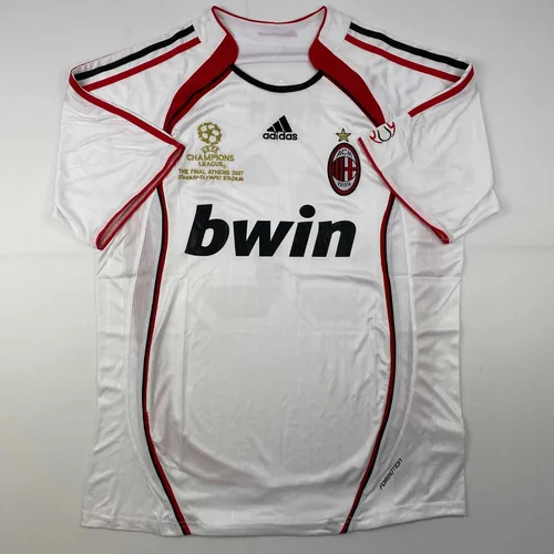 Vista 4 de Camiseta de fútbol blanca con Autógrafo Ricardo Kaka AC Milan Beckett BAS COA