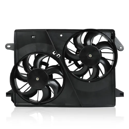 Vista 9 de BLACKHORSE-RACING Ventilador de refrigeración del radiador 620-839 Compatible con A4 A5 Quattro 2009-2016 Q5 2009-2017 S4 2013-2015