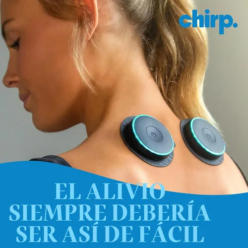 Vista 6 de Chirp Halo - Estimulador muscular inalámbrico - Dispositivo EMS portátil para recuperación muscular, alivio del dolor y entrenamiento de fuerza