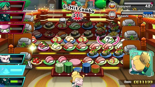Vista 2 de Sushi Striker The Way of The Sushido - Nintendo 3DS