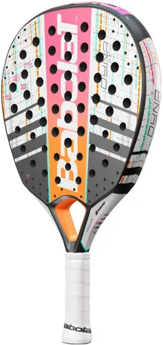 Vista 4 de Babolat Dyna Energy Pala de pádel (rosa/naranja/blanco)