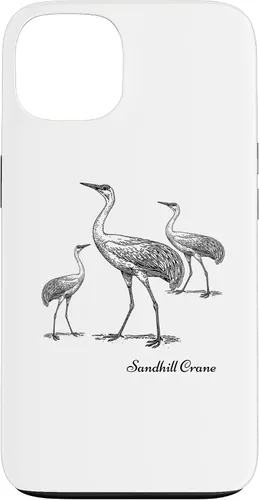 Vista 7 de Sandhill Crane Bird Ornithology Case for iPhone 17