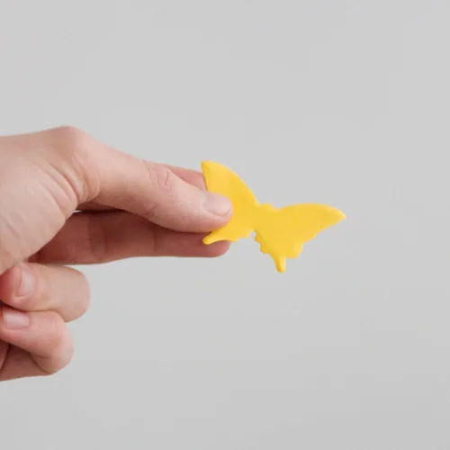 Vista 3 de Suck UK Paquete múltiple de notas adhesivas de mariposa 3D, blocs de notas de papel adhesivo