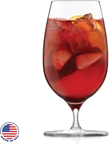 Vista 4 de Libbey Signature Kentfield - Vasos para bebidas con pies, 13.5 onzas, juego de 4