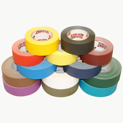 Vista 4 de ISC Racers Tape ACABADO DULLO/RD260 ISC Cinta de corredor con acabado opaco: 2" x 55 yardas, rojo