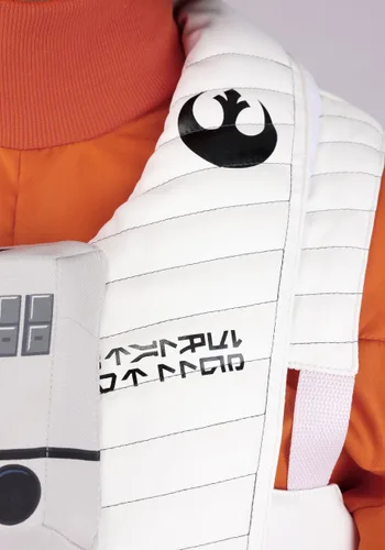 Vista 8 de Disfraz deluxe de piloto Poe Dameron para hombre de Star Wars Multicolor
